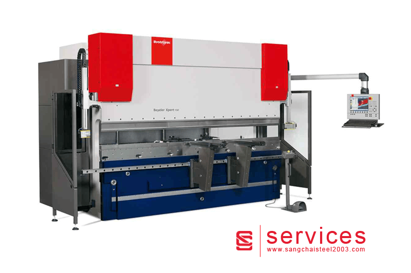 กระบวนการพับเหล็กด้วยเครื่อง CNC ความแม่นยำสูง