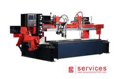 บริษัท แสงชัย สตีล (2003) จำกัด SANGCHAI STEEL (2003) CO., LTD. - LASER CUTTING ศูนย์บริการ ตัดเลเซอร์ โลหะ ทุกชนิด บริการตัดชิ้นงานด้วย เครื่องเลเซอร์ ขนาด 8x20 ฟุต , CNC GAS CUTTING ศูนย์บริการ ตัดเหล็ก ตัดแก๊ส ตัดพลาสม่า ด้วยเครื่องจักรที่ควบคุมด้วยระบบ CNC , SHEARING & BENDING ศูนย์บริการ ตัดพับ เหล็ก ความหนาสูงสุดถึง 20 มม. สแตนเลส ความหนาสูงสุดถึง 10 มม. (ขนาดความยาว 6 เมตร) , ROLLING ศูนย์บริการ ม้วนเหล็ก สแตนเลส ไอบีม รางน้ำ เหล็กฉาก แป๊ปดำ ท่อดำ และเหล็กแผ่น หนาถึง 32 มม. (หน้ากว้าง 3 เมตร) , FABRICATION ศูนย์บริการ ประกอบเชื่อมชิ้นงานตามแบบที่ต้องการ , OTHER WORKS ศูนย์บริการพ่นทราย ทำความสะอาดวัสดุ บริการพ่นสี กัดกรดตัวอักษร โลโก้ ลายต่างๆ และ มาร์คกิ้งลงบนวัสดุุ