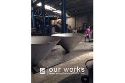 บริษัท แสงชัย สตีล (2003) จำกัด SANGCHAI STEEL (2003) CO., LTD. - LASER CUTTING ศูนย์บริการ ตัดเลเซอร์ 6 เมตร โลหะ ทุกชนิด บริการตัดชิ้นงานด้วย เครื่องเลเซอร์ ขนาด 8x20 ฟุต , CNC GAS CUTTING ศูนย์บริการ ตัดเหล็ก ตัดแก๊ส ตัดพลาสม่า ด้วยเครื่องจักรที่ควบคุมด้วยระบบ CNC , SHEARING & BENDING ศูนย์บริการ ตัดพับ 6 เมตร เหล็ก ความหนาสูงสุดถึง 20 มม. สแตนเลส ความหนาสูงสุดถึง 10 มม. (ขนาดความยาว 6 เมตร) , ROLLING ศูนย์บริการ ม้วนเหล็ก สแตนเลส ไอบีม รางน้ำ เหล็กฉาก แป๊ปดำ ท่อดำ และเหล็กแผ่น หนาถึง 32 มม. (หน้ากว้าง 3 เมตร) , FABRICATION ศูนย์บริการ ประกอบเชื่อมชิ้นงานตามแบบที่ต้องการ , OTHER WORKS ศูนย์บริการพ่นทราย ทำความสะอาดวัสดุ บริการพ่นสี กัดกรดตัวอักษร โลโก้ ลายต่างๆ และ มาร์คกิ้งลงบนวัสดุ