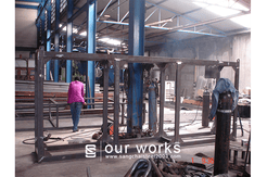 บริษัท แสงชัย สตีล (2003) จำกัด SANGCHAI STEEL (2003) CO., LTD. - LASER CUTTING ศูนย์บริการ ตัดเลเซอร์ 6 เมตร โลหะ ทุกชนิด บริการตัดชิ้นงานด้วย เครื่องเลเซอร์ ขนาด 8x20 ฟุต , CNC GAS CUTTING ศูนย์บริการ ตัดเหล็ก ตัดแก๊ส ตัดพลาสม่า ด้วยเครื่องจักรที่ควบคุมด้วยระบบ CNC , SHEARING & BENDING ศูนย์บริการ ตัดพับ 6 เมตร เหล็ก ความหนาสูงสุดถึง 20 มม. สแตนเลส ความหนาสูงสุดถึง 10 มม. (ขนาดความยาว 6 เมตร) , ROLLING ศูนย์บริการ ม้วนเหล็ก สแตนเลส ไอบีม รางน้ำ เหล็กฉาก แป๊ปดำ ท่อดำ และเหล็กแผ่น หนาถึง 32 มม. (หน้ากว้าง 3 เมตร) , FABRICATION ศูนย์บริการ ประกอบเชื่อมชิ้นงานตามแบบที่ต้องการ , OTHER WORKS ศูนย์บริการพ่นทราย ทำความสะอาดวัสดุ บริการพ่นสี กัดกรดตัวอักษร โลโก้ ลายต่างๆ และ มาร์คกิ้งลงบนวัสดุุ